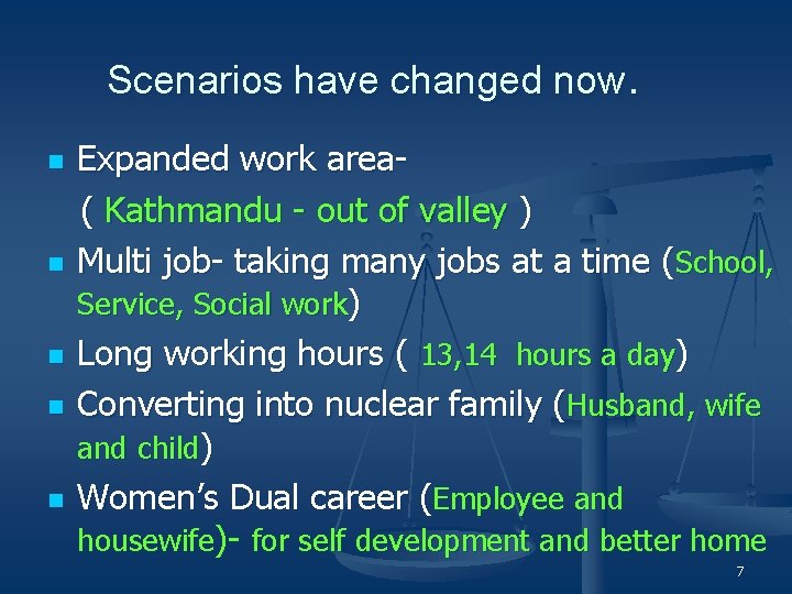 Scenarios have changed now. Expanded work area- ( Kathmandu - out of valley )