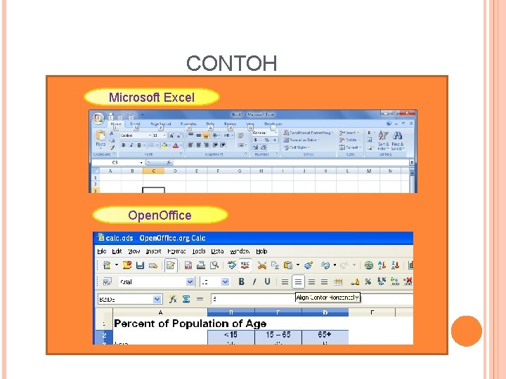 CONTOH Microsoft Excel Open. Office 