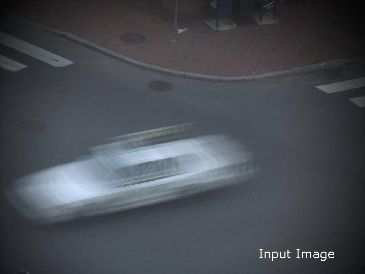 Mitsubishi Electric Research Labs (MERL) Super-Res from Single Motion Blur Photo Agrawal & Raskar