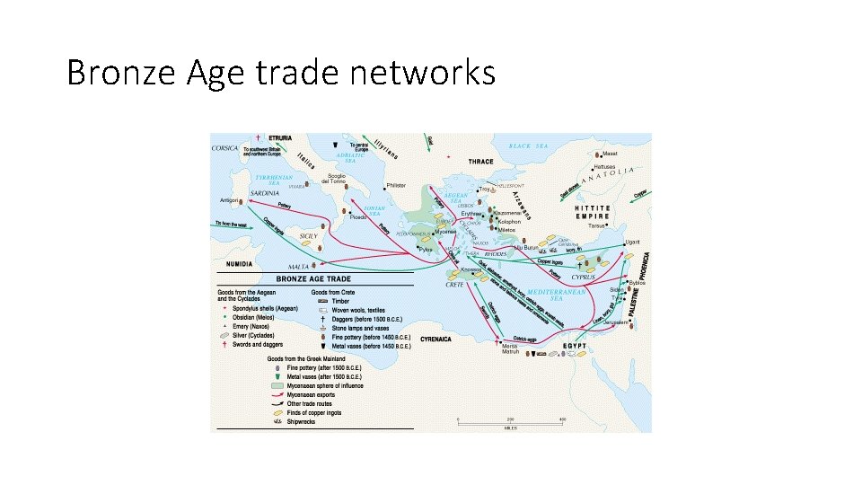Bronze Age trade networks 