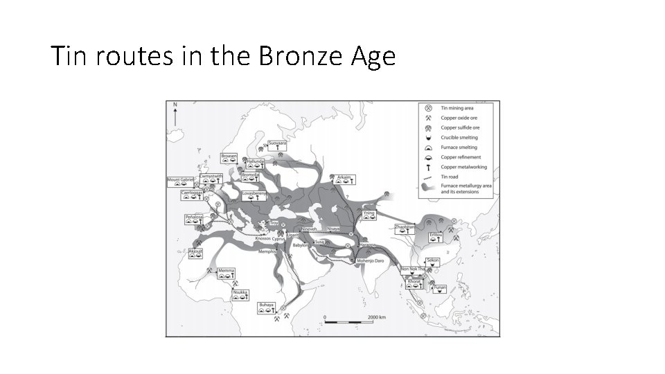 Tin routes in the Bronze Age 