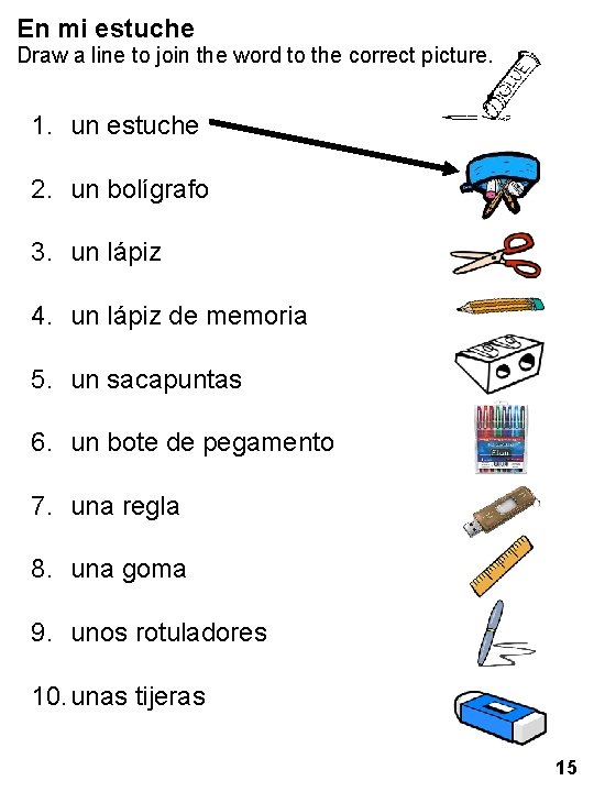 Espaol Clase 3 Libro de estudios Nombre Colegio