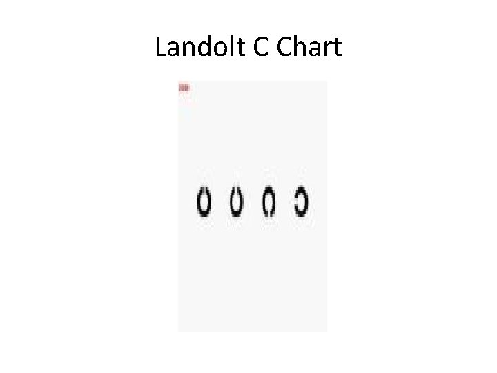 Landolt C Chart 