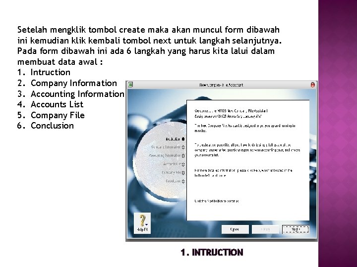 Setelah mengklik tombol create maka akan muncul form dibawah ini kemudian klik kembali tombol