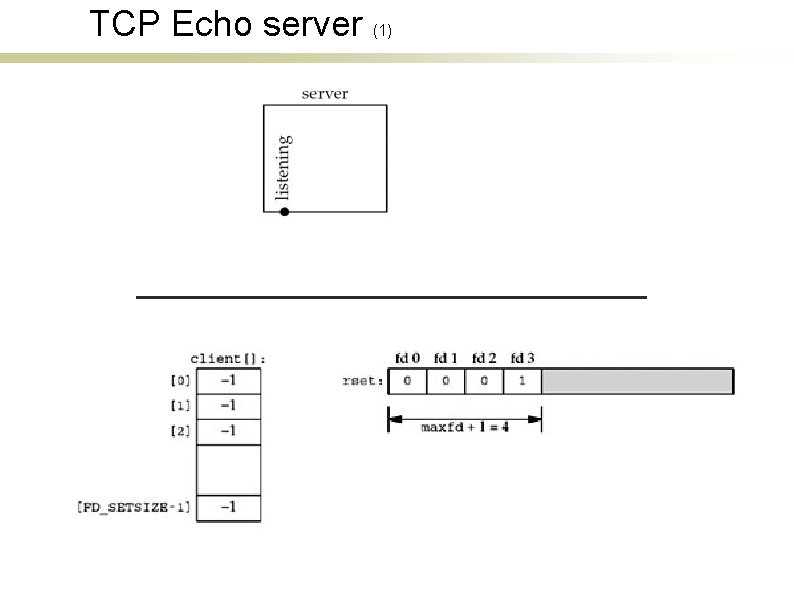 TCP Echo server (1) 