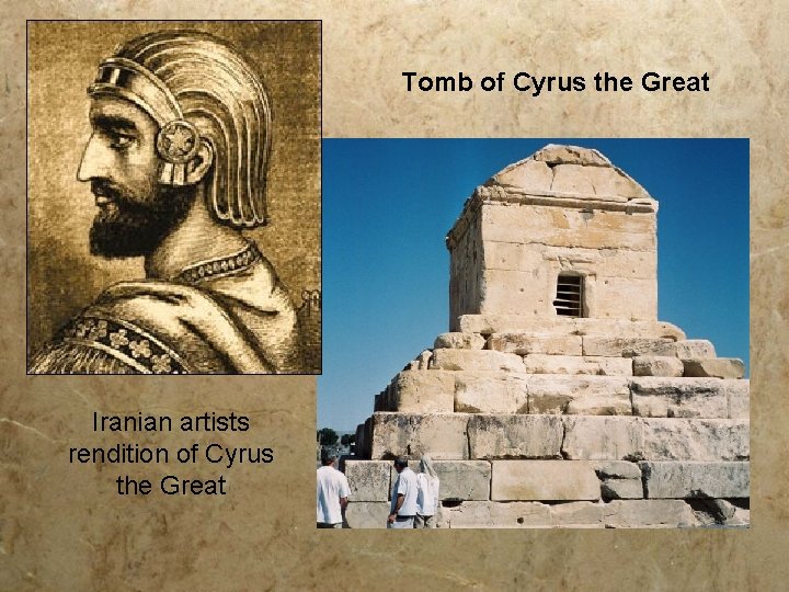 Tomb of Cyrus the Great Iranian artists rendition of Cyrus the Great 