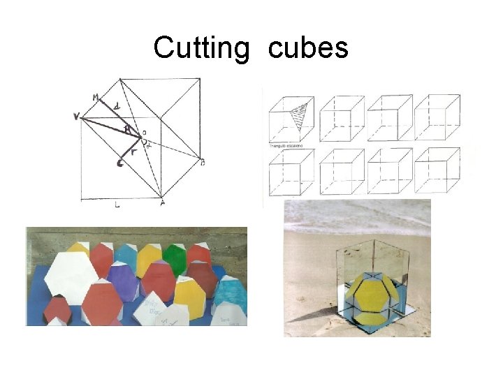 Cutting cubes 