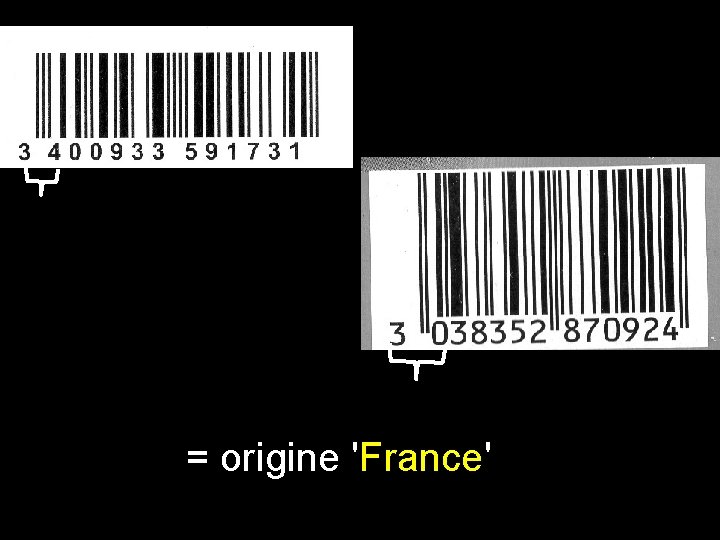= origine 'France' 