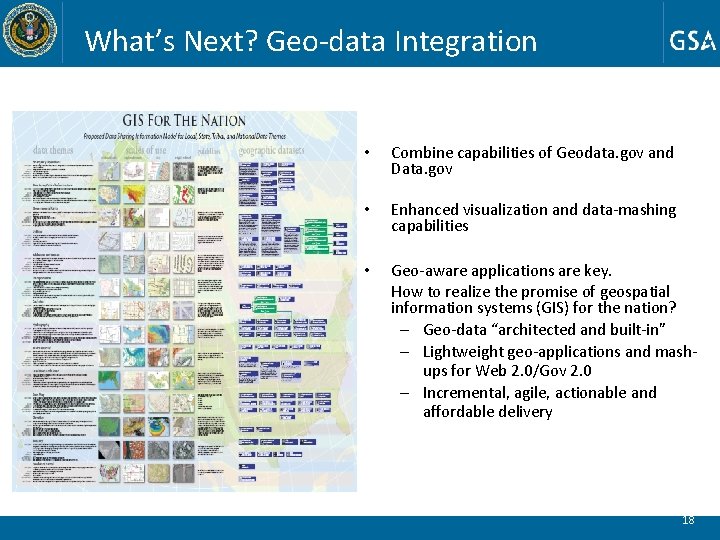 What’s Next? Geo-data Integration Geo-Spatial Data is A Key Enabler for “Killer Apps” •