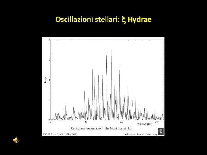 Oscillazioni stellari: Hydrae LCSE Univ. Minnesota 