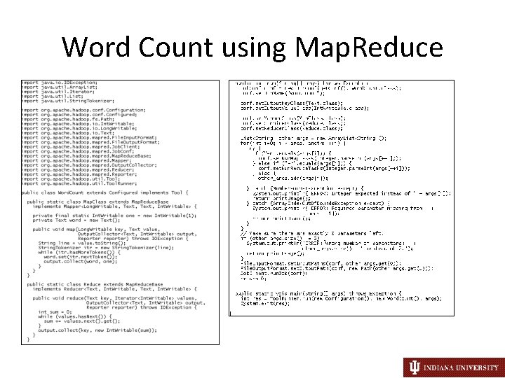 Word Count using Map. Reduce 