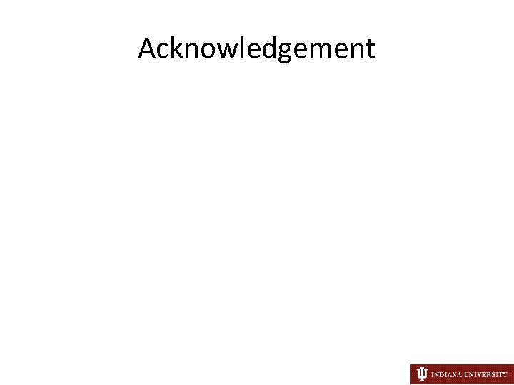 Acknowledgement 