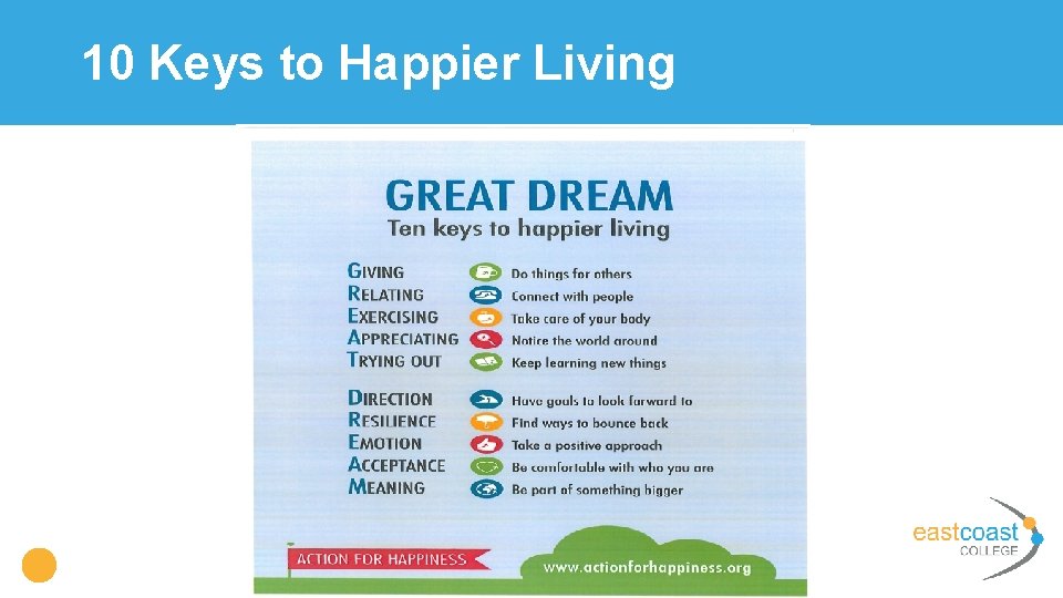 10 Keys to Happier Living 