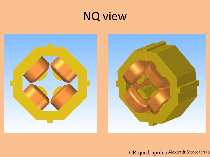 NQ view CR quadrupoles Alexandr Starostenko 