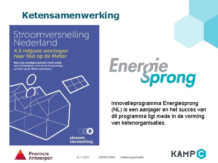 Ketensamenwerking Innovatieprogramma Energiesprong (NL) is een aanjager en het succes van dit programma ligt