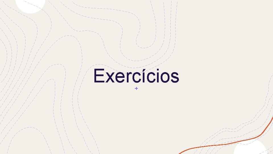 Exercícios 