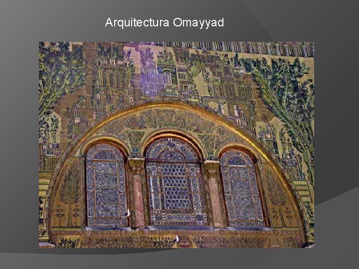 Arquitectura Omayyad 