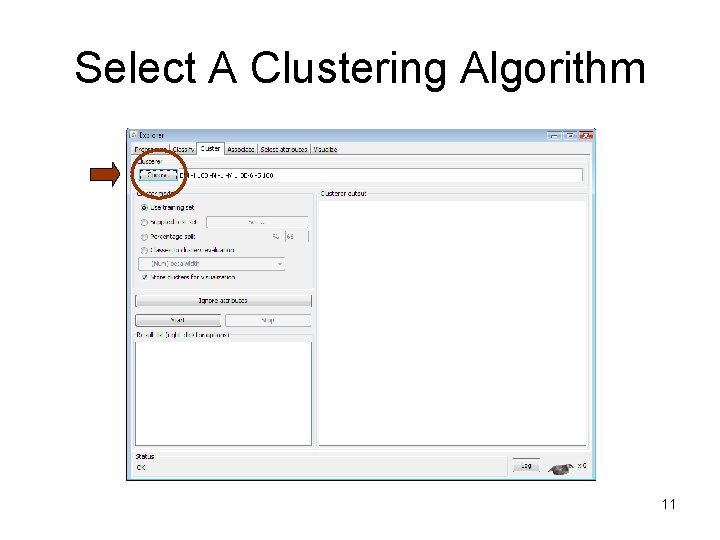 Select A Clustering Algorithm 11 