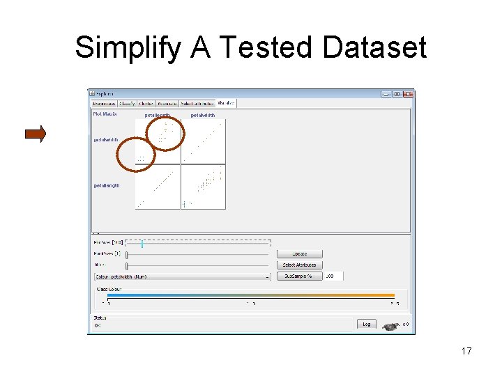 Simplify A Tested Dataset 17 