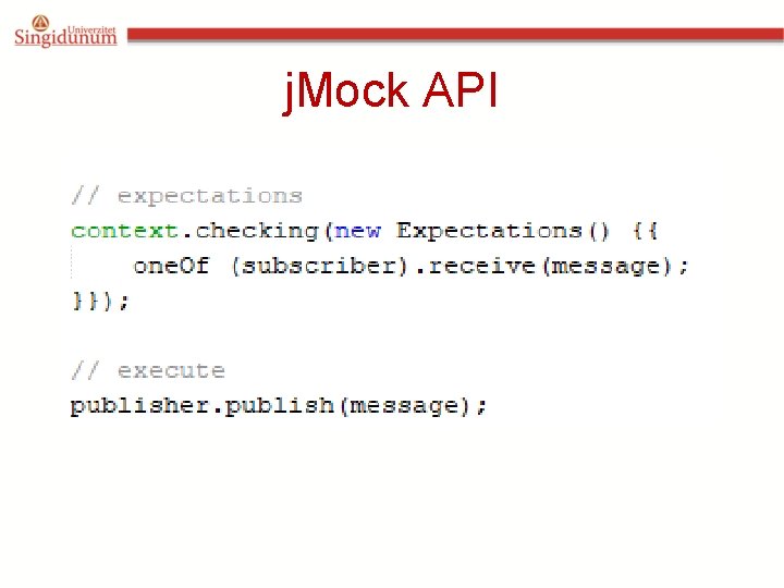 j. Mock API 