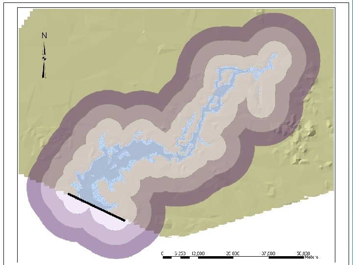 Drawdown Area: 2. 46 x 108 m 3 