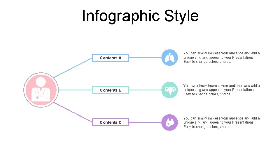 Infographic Style Contents A You can simply impress your audience and add a unique