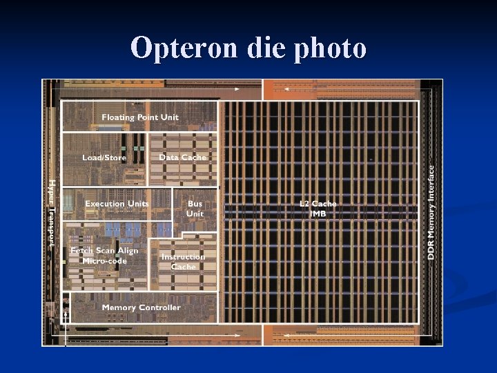 Opteron die photo 