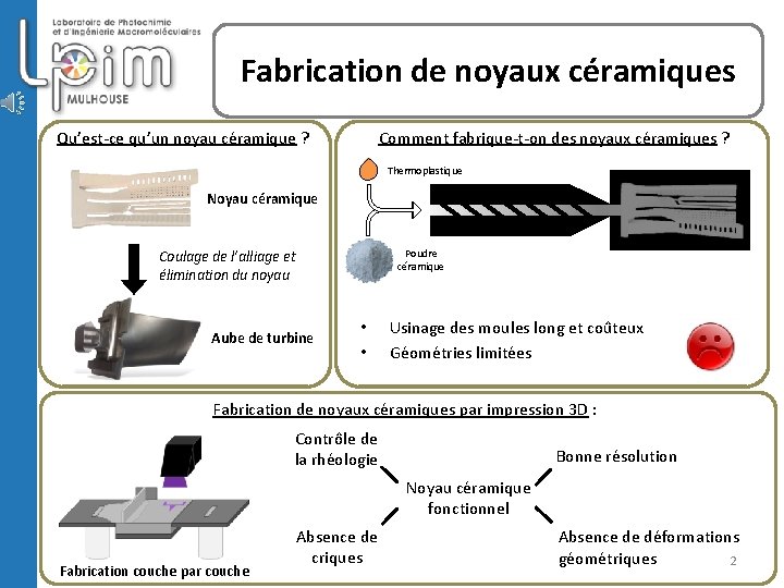 Fabrication de noyaux céramiques Comment fabrique-t-on des noyaux céramiques ? Qu’est-ce qu’un noyau céramique