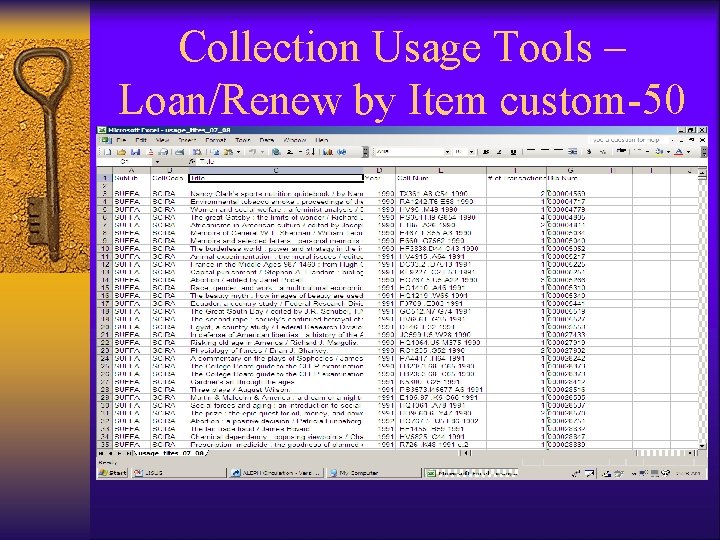 Collection Usage Tools – Loan/Renew by Item custom-50 