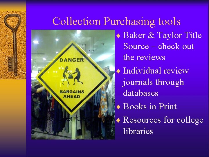 Collection Purchasing tools ¨ Baker & Taylor Title Source – check out the reviews