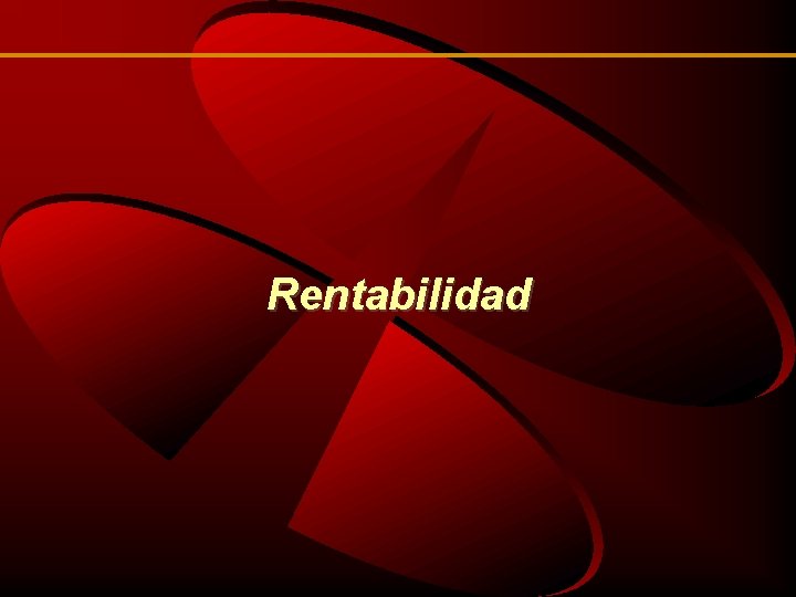 Rentabilidad 