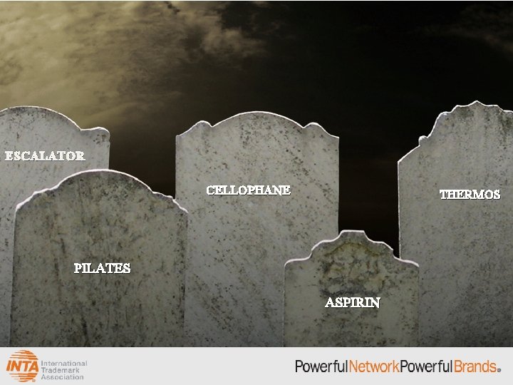 ESCALATOR CELLOPHANE THERMOS PILATES ASPIRIN 