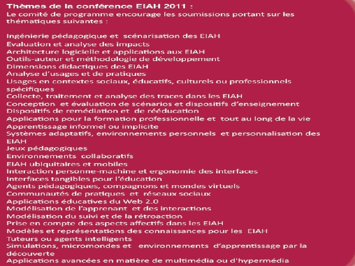 Journée scientifique sur la pédagogie universitaire en sciences et techniques, 54 