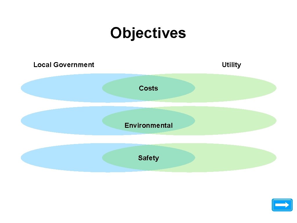 Objectives Local Government Utility Costs Environmental Safety 