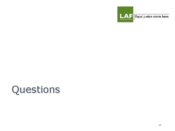 Questions 45  Questions 45