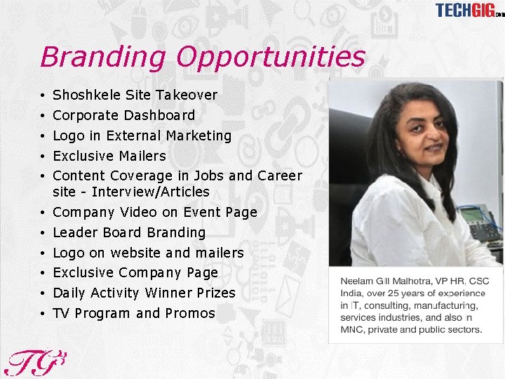 Branding Opportunities • • • Shoshkele Site Takeover • • • Company Video on