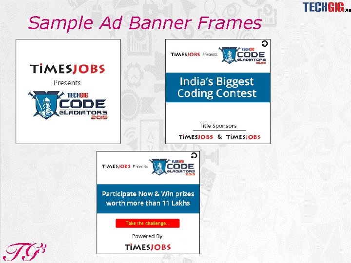 Sample Ad Banner Frames 