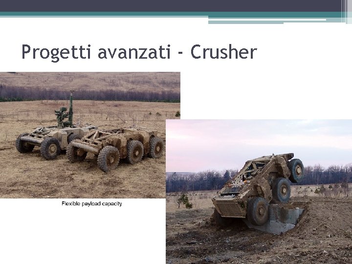 Progetti avanzati - Crusher 