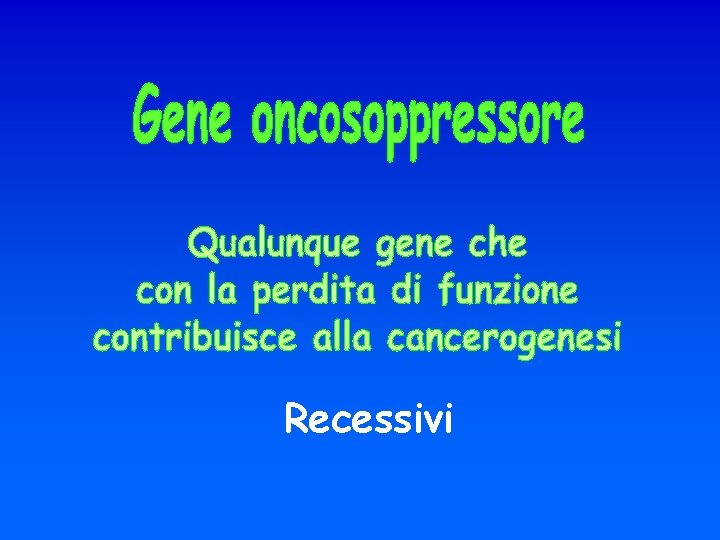 Recessivi 