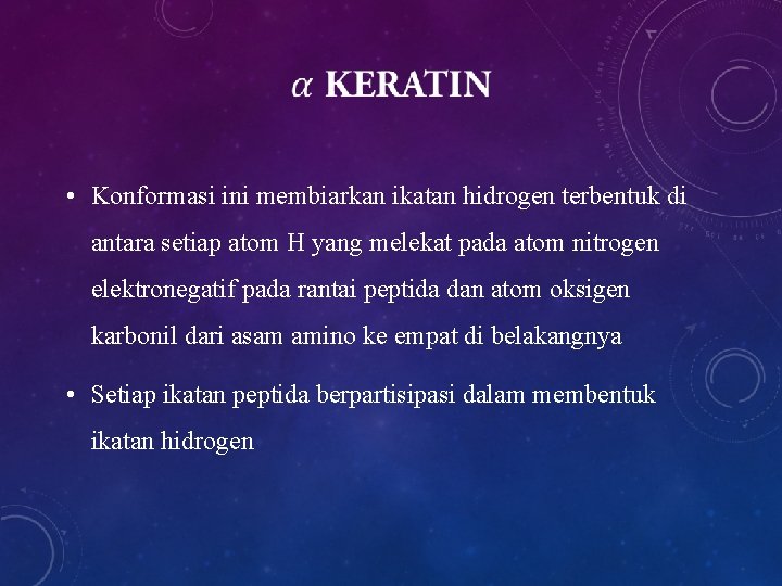  • Konformasi ini membiarkan ikatan hidrogen terbentuk di antara setiap atom H yang