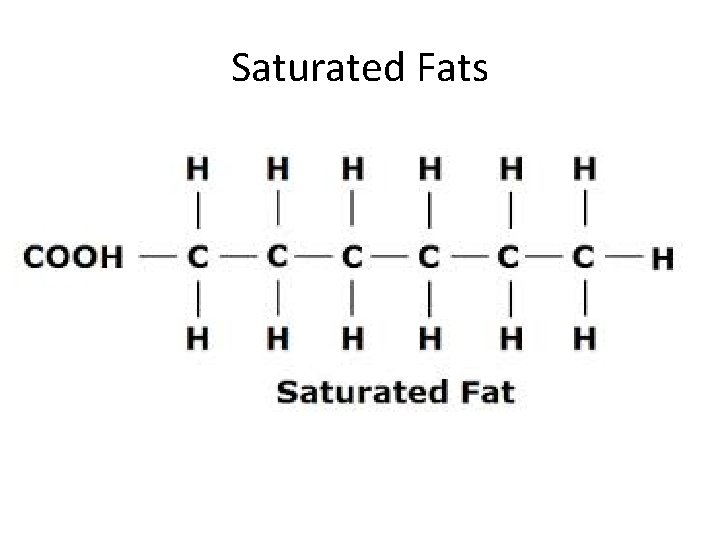 Saturated Fats 