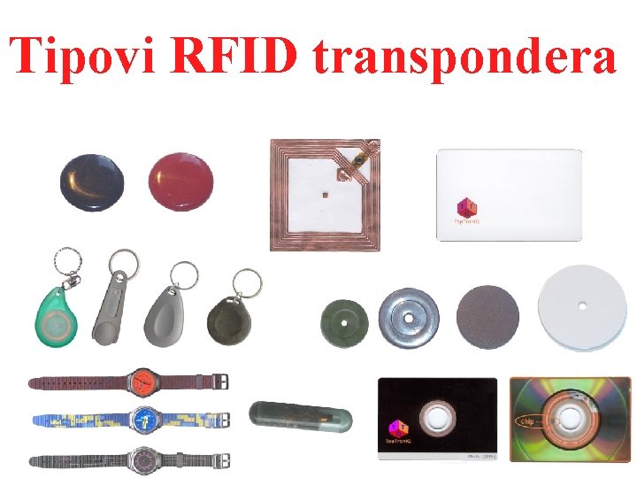 Tipovi RFID transpondera 