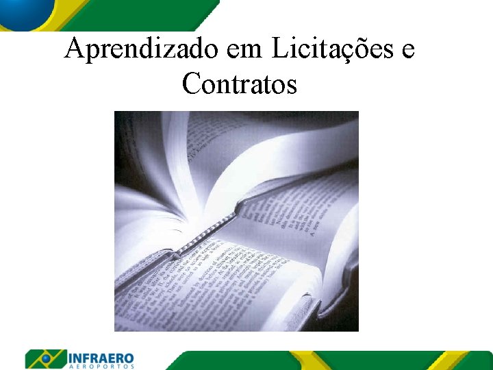 Aprendizado em Licitações e Contratos 