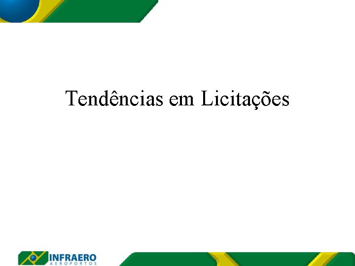 Tendências em Licitações 