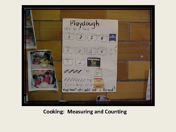 Cooking: Measuring and Counting 