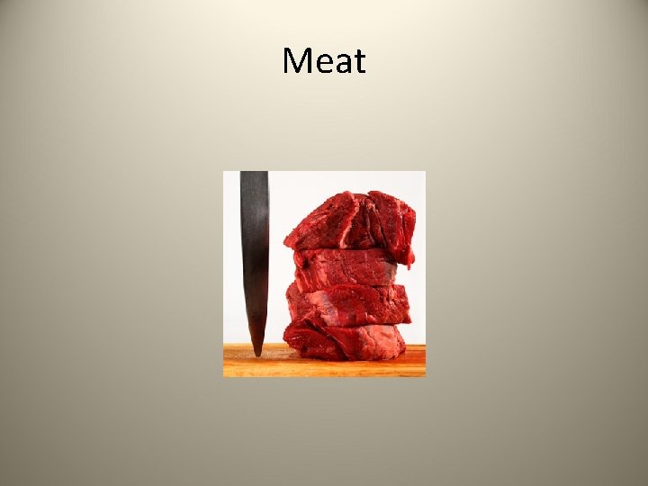 Meat 