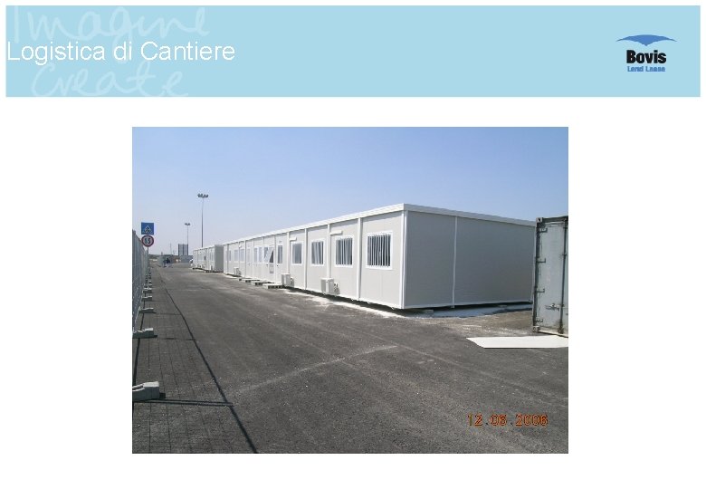 Logistica di Cantiere 