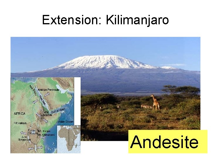 Extension: Kilimanjaro Andesite 