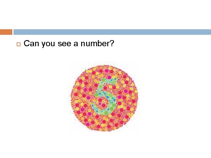 Can you see a number? 