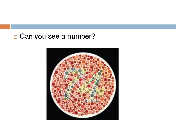 Can you see a number? 